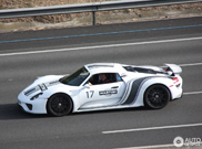 Plusieurs Porsche 918 Spyder spottées en Espagne !