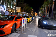 Joli trio à Cannes : trois Lamborghini Aventador LP700-4