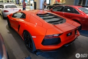 Ein Augenschmaus: Lamborghini Aventador LP700-4 in Kuala Lumpur gespottet