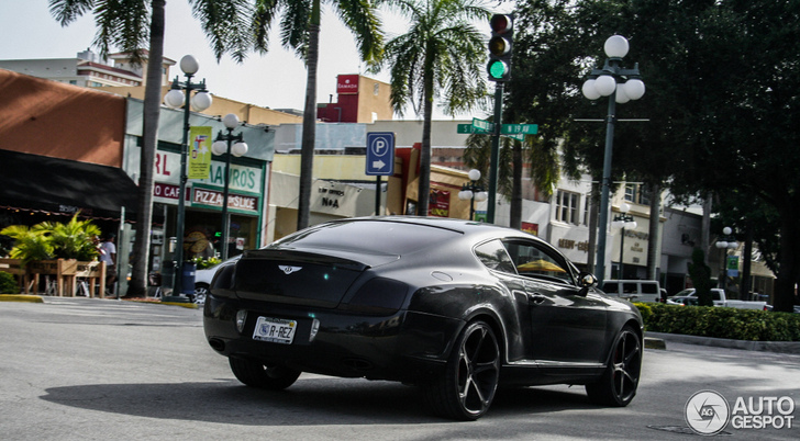 Sinister zwart: Bentley Continental GT Vörsteiner BR9