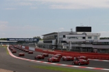 60 keer Ferrari F40 tijdens 2012 Silverstone Classic 