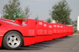 60 Ferrari F40's during the 2012 Silverstone Classic