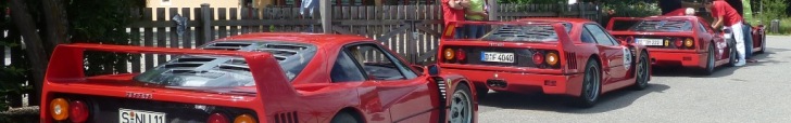 Événement : le Ferrari Club allemand met la Ferrari F40 à l'honneur