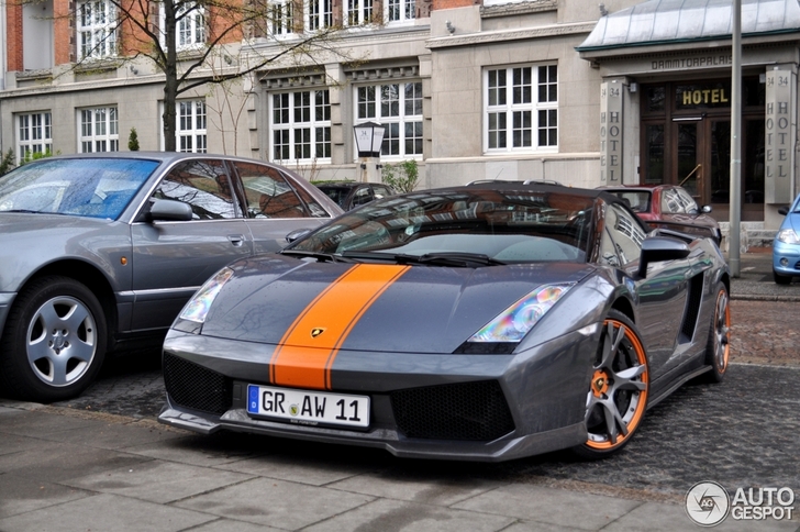 Superlekkere Lamborghini Gallardo Spyder BF Performance vastgelegd