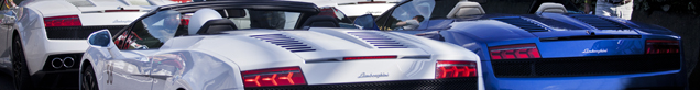 Gefahren: Lamborghini LP550-2 Spyder auf der Rennstrecke von Spa-Francorchamps