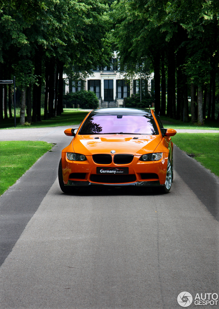 Reportage: BMW M3 E92 Coupe in de kleur Feuer Orange