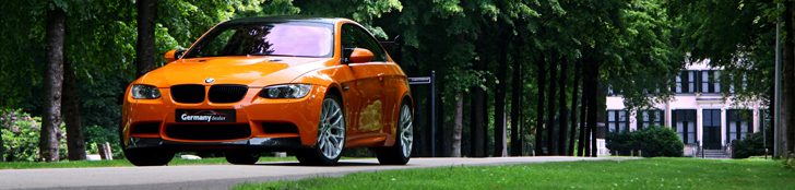 Report: BMW M3 in the colour Feuer Orange