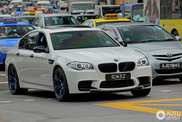 Sophisticated tuning adorns the BMW M5 F10