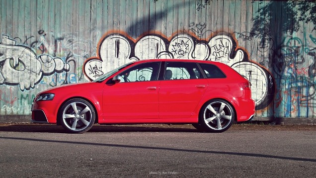 Photoshoot avec une Audi RS3 Sportback