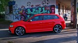 Photoshoot avec une Audi RS3 Sportback