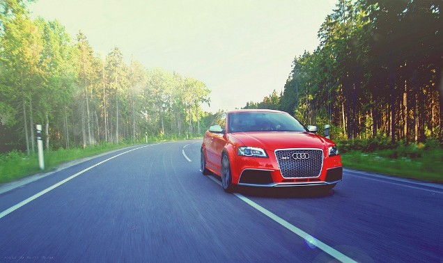 Photoshoot avec une Audi RS3 Sportback