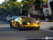 Spotted: Tyga his shining Audi R8