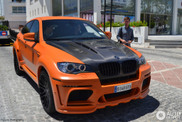 Unübersehbar: Orangener BMW Hamann Tycoon Evo M in Marbella