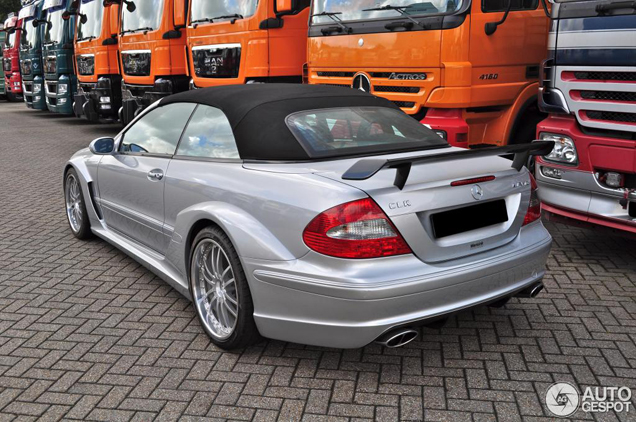 Spot van de dag: dikke Mercedes-Benz CLK DTM AMG Cabriolet