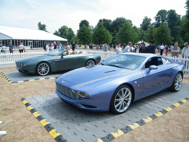 Two Zagato Centennial for 100th anniversary of Aston Martin 