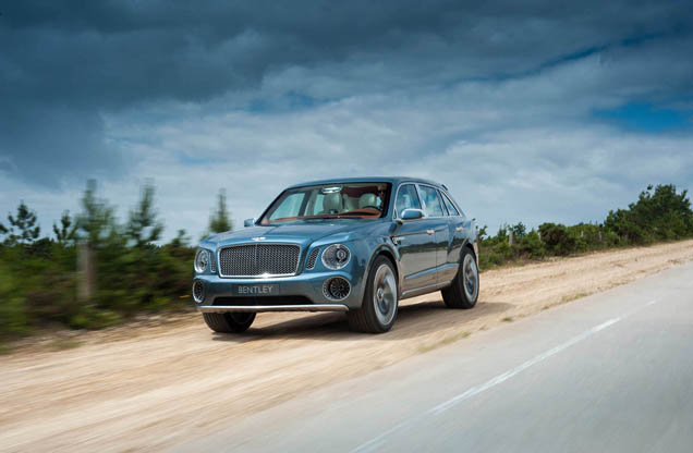 Bentley SUV komt in 2016