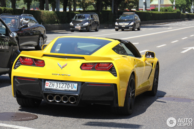 First Corvette Stingray spotted in Europe