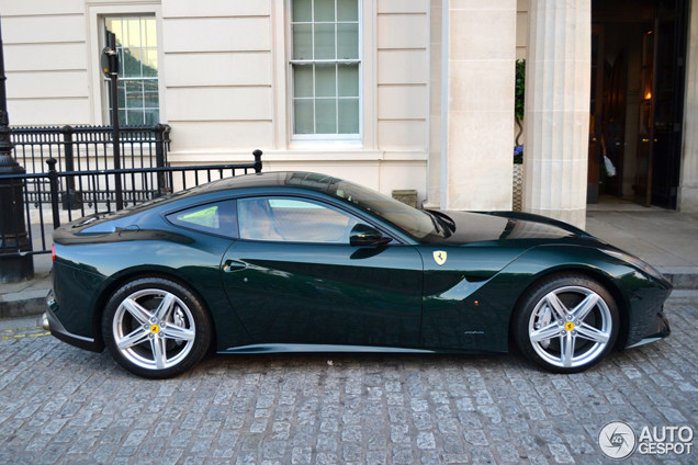 What do you think of the colour green on this Ferrari F12berlinetta?
