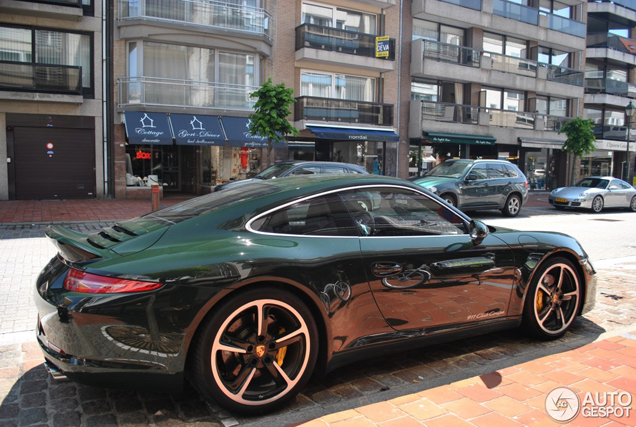 1 van de 12 exemplaren gespot: Porsche 991 Club Coupé