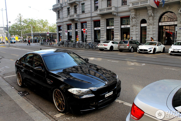 Velgen maken deze BMW M5 F10