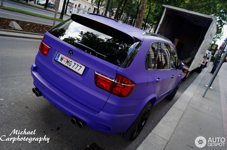 Is matte purple a good colour for the BMW X5 M?