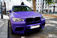 Viola opaco: un colore giusto per la BMW X5 M?
