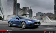 Rotterdam decor voor promotievideo Maserati Ghibli