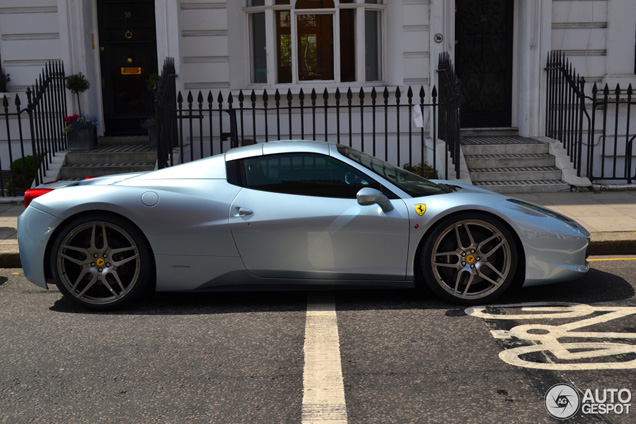 Now spotted on the streets: Project Kahn Ferrari 458 Spider!