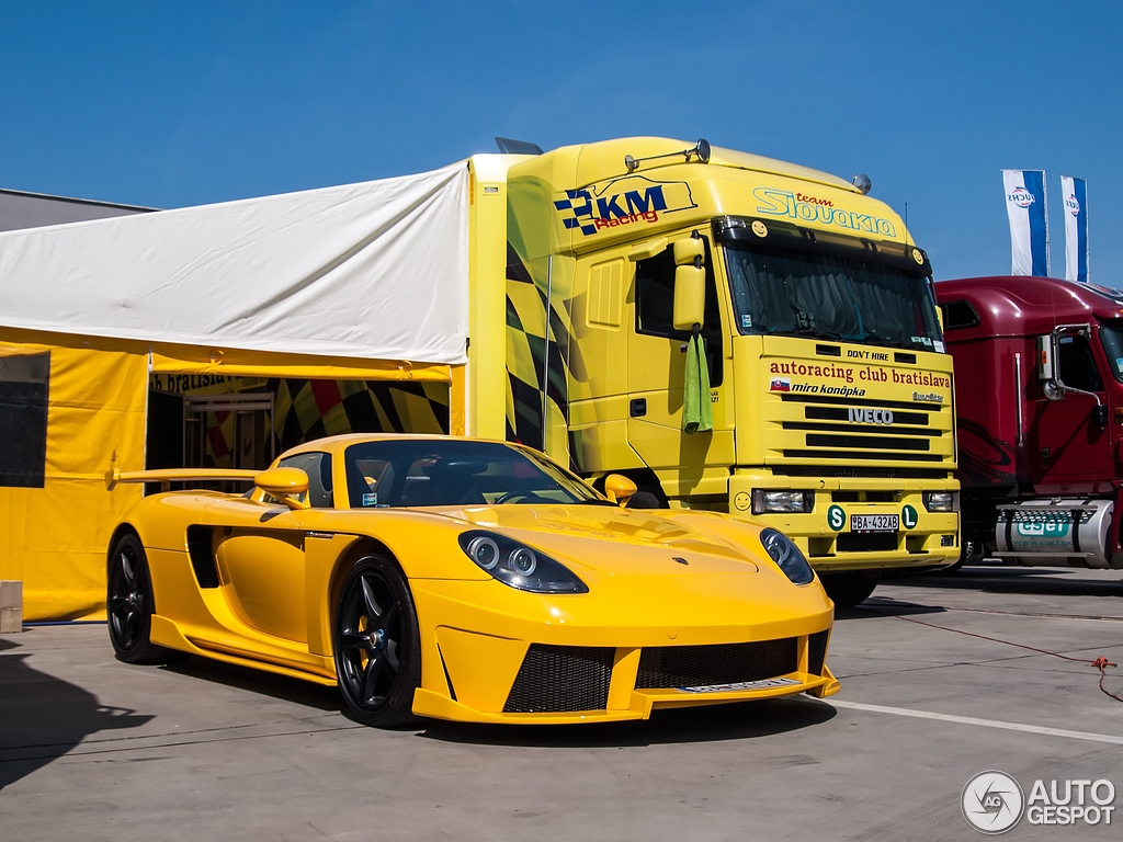 Porsche Carrera GT door Königseder is een vreemde verschijning