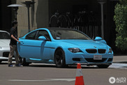 BMW M6 en un azul muy especial