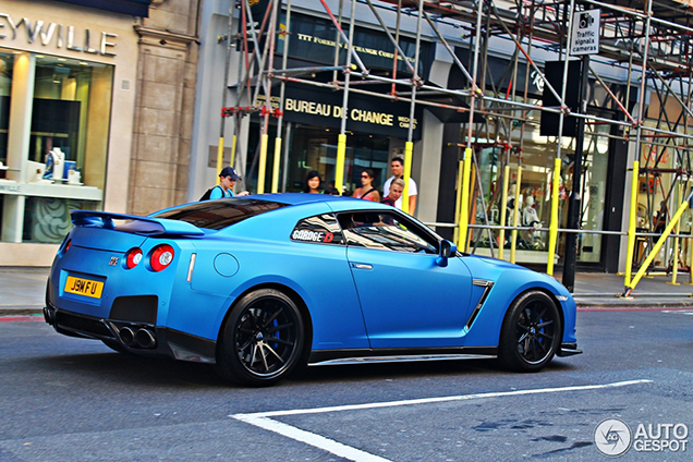 Special Nissan GT-R spotted in London