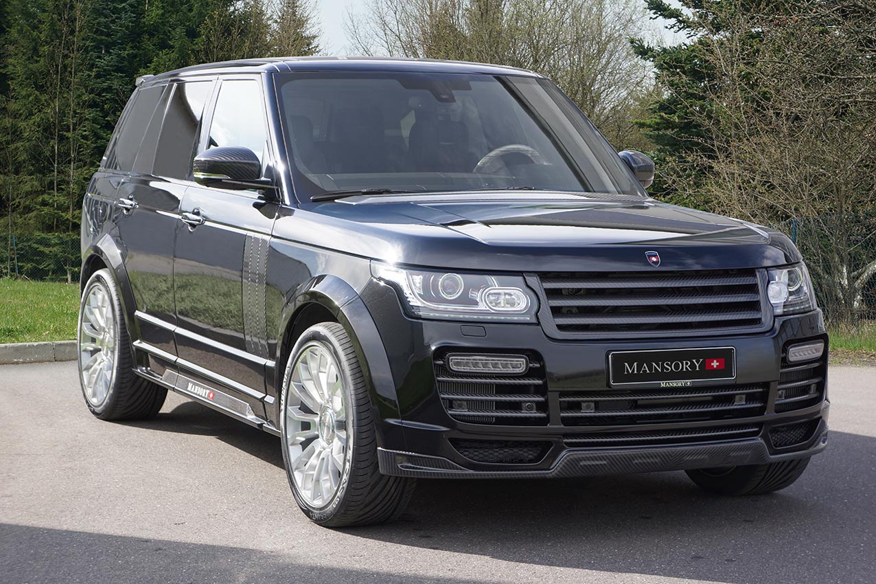 Nieuwe Range Rover volgens Mansory Zwitserland