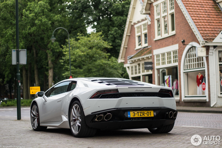 Spot van de dag: Lamborghini Huracán LP610-4 in Laren