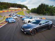 Twenty M3s and M4s are having fun at Spa-Francorchamps