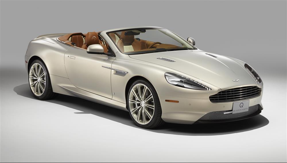 Q by Aston Martin geeft DB9 Volante een Equestrian-thema