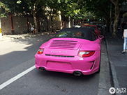 Pink Porsche Carrera GTS is a real necks turner in Shanghai