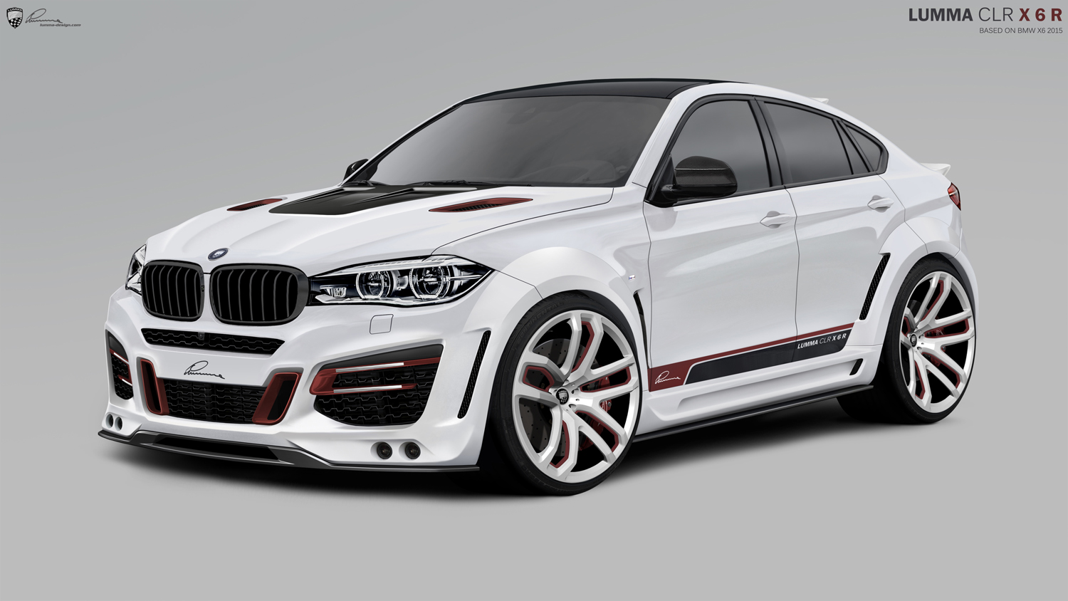 Nieuwe BMW X6 volgens Lumma Design