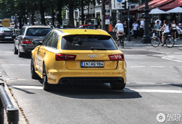 这一个黄色非常适合奥迪 RS6 Avant
