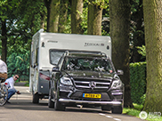 Mercedes-Benz GL 63 AMG with a caravan is a great combination
