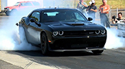 Dodge Challenger SRT Hellcat shows some American muscles!