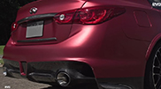 Infiniti Q50 Eau Rouge 开始进行测试了