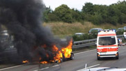 Lamborghini Murcielago burns down including two passengers