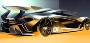 If this is the McLaren P1 GTR we really like it!