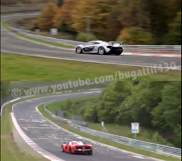 Movie: LaFerrari and P1 racing on the Nürburgring