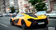McLaren P1 shows up in Prague