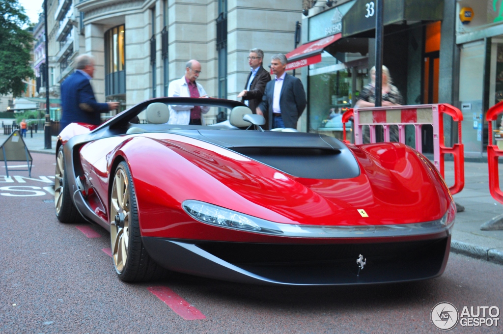 Bijzondere Ferrari Pininfarina Sergio Concept gespot in Londen