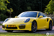Porsche 991 Turbo S is as yellow as tweety