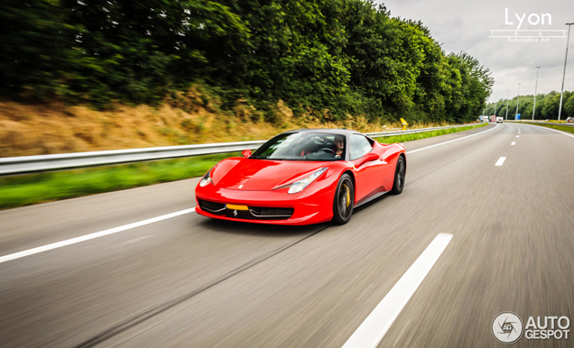 Spot van de dag: Ferrari 458 Italia