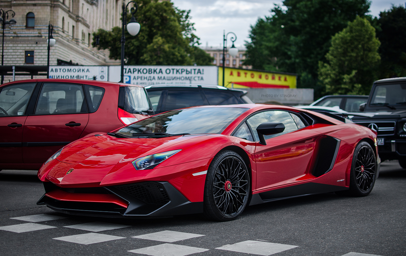 Lamborghini Aventador LP750-4 SV verschijnt nu ook in Moskou