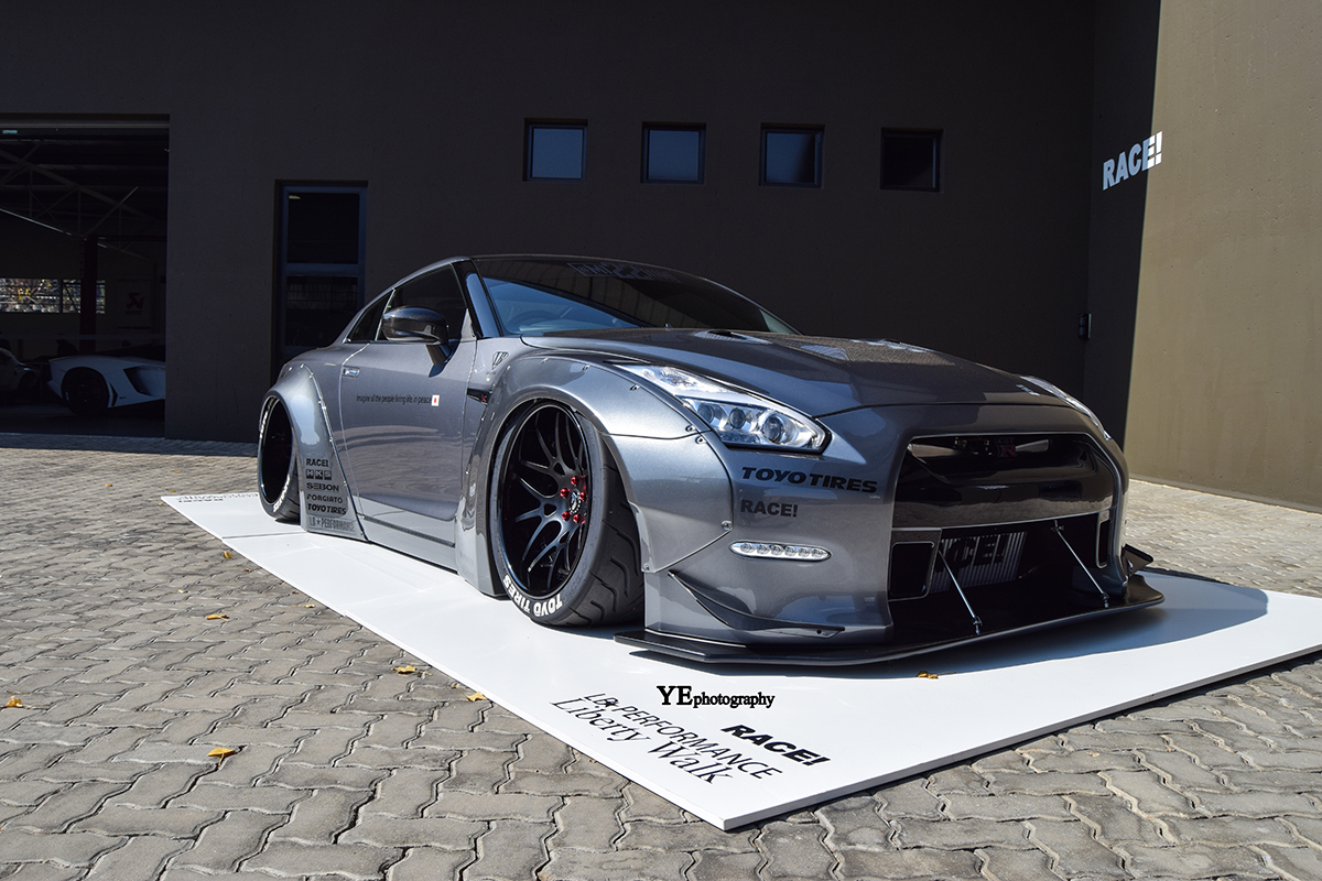 The first Liberty Walk GT-R arrived in South-Africa
